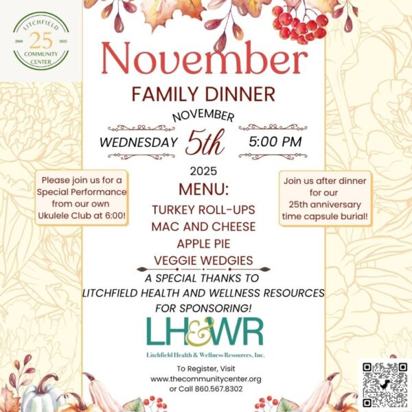 Family Dinner November 5th