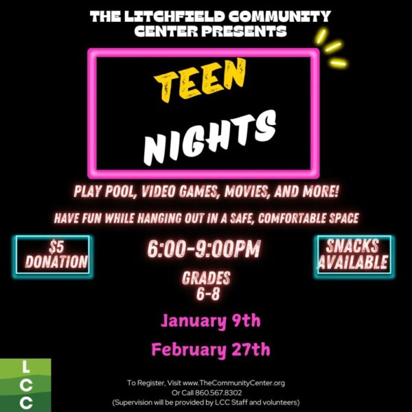 Teen Nights Grades 6-8 Feb 27th