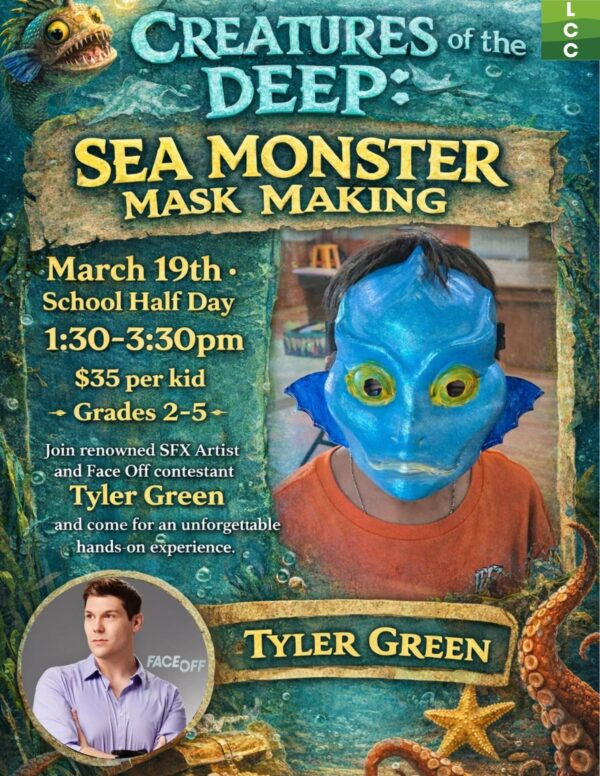Creatures of the Deep: Sea Monster mask making with Tyler Green ...