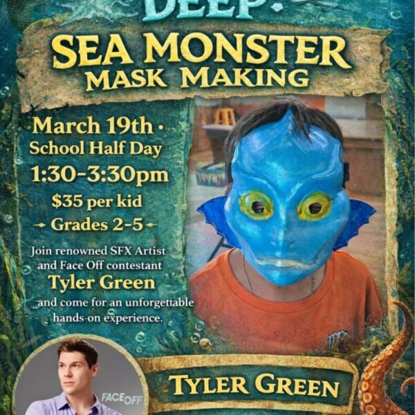Creatures of the Deep: Sea Monster mask making with Tyler Green