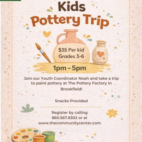 Kids Pottery Factory Trip April 2nd