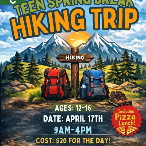 Teen Spring Break Hiking Trip