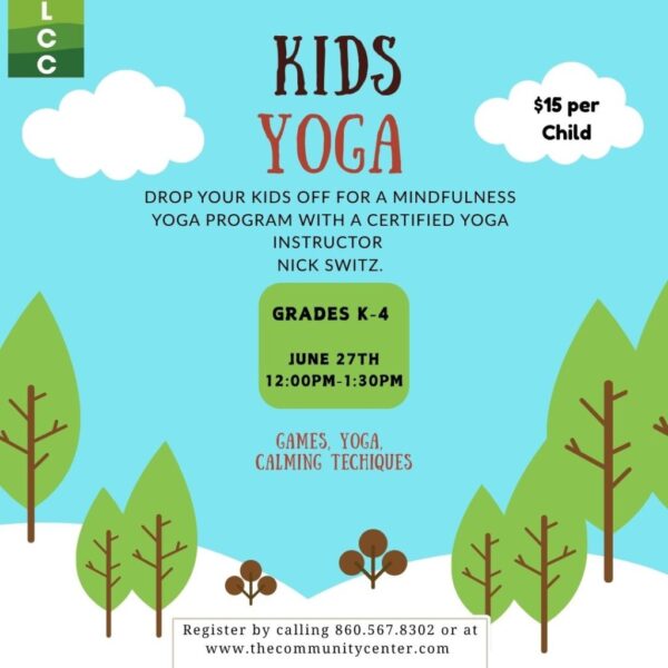 Kids Yoga Program With Nick Switz June 27th