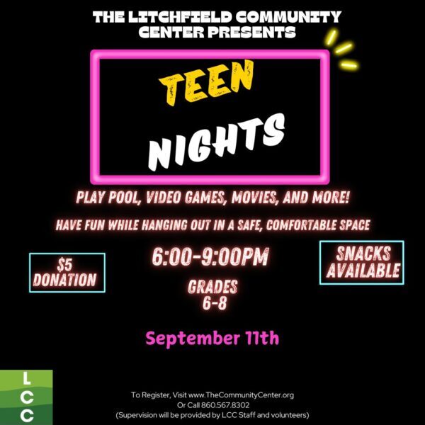 Teen Nights Grades 6-8 September 11th