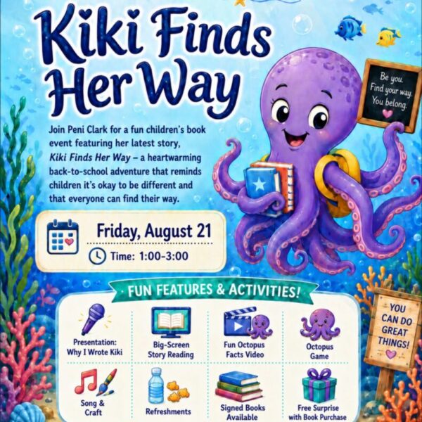 Kiki Finds Her Way with Author Peni Clark