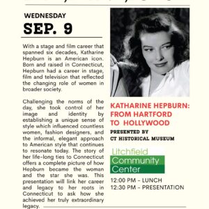 Live,Learn,Lunch : Katherine Hepburn, From Hartford to Hollywood