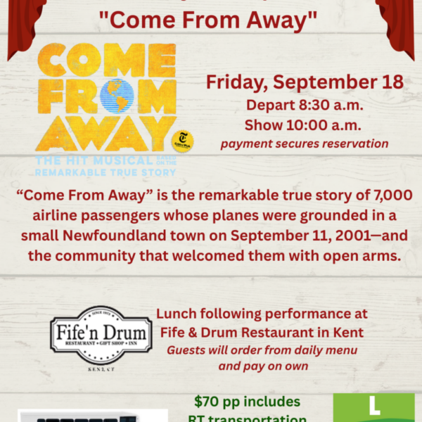 Adult Day Trip: Sharon Playhouse