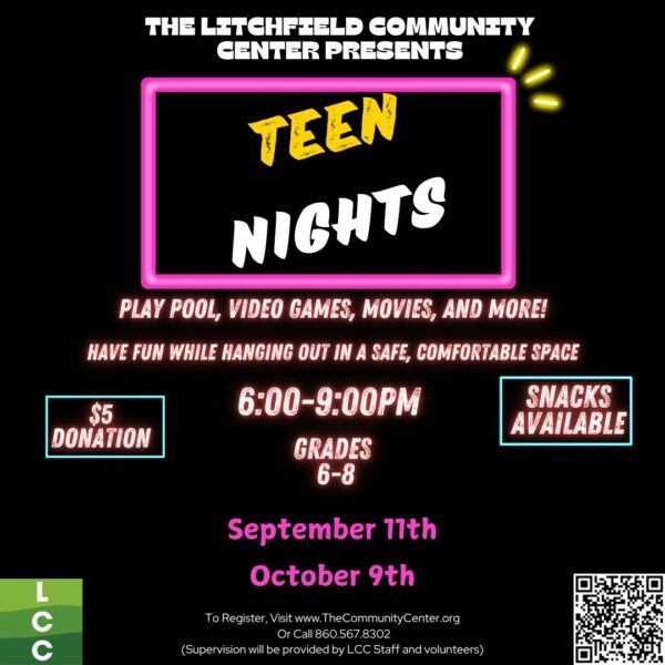 Teen Nights Grades 6-8 October 9th