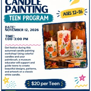Mattatuck Museum Teen Candle Painting