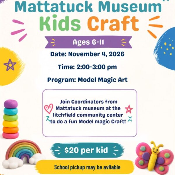 Mattatuck Museum Kids Craft: Model Magic Art