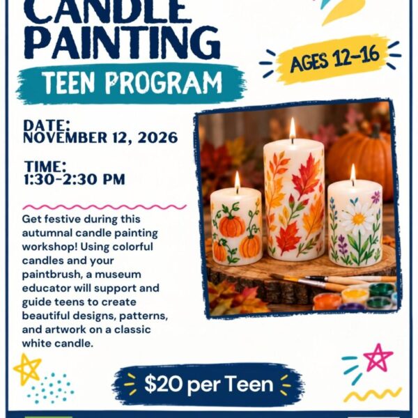 Mattatuck Museum Teen Candle Painting
